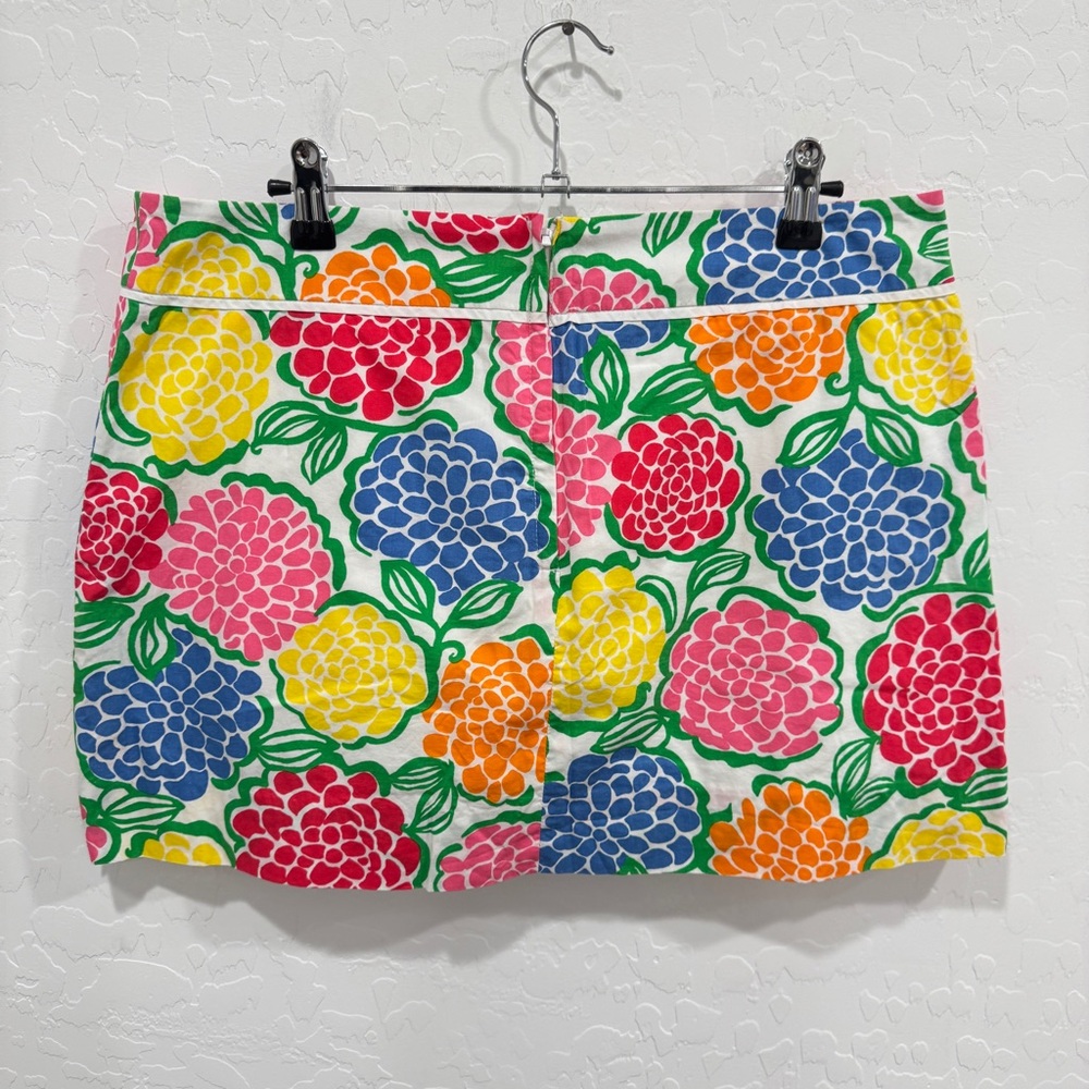 Lilly Pulitzer Colorful Floral Athletic Skort Womens 10 Mini Hydrangea Golf - Picture 5 of 7